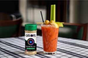 Gibsons Bloody Mary with Gibsons Seasoning Salt