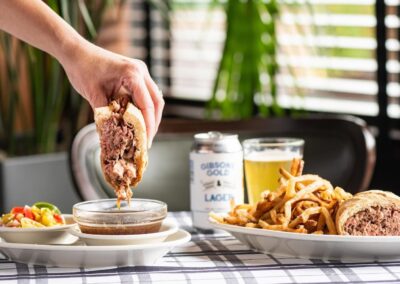 Gibsons Prime Rib French Dip